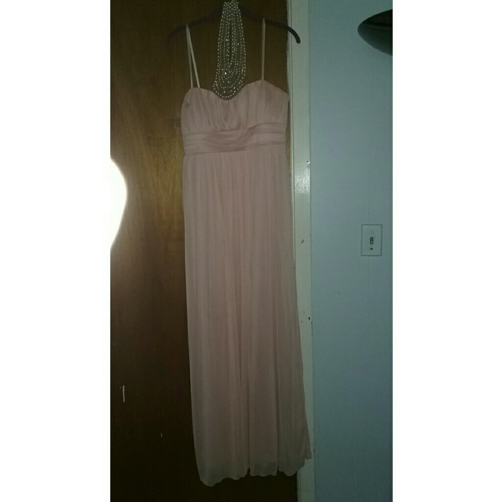 Pink prom dress